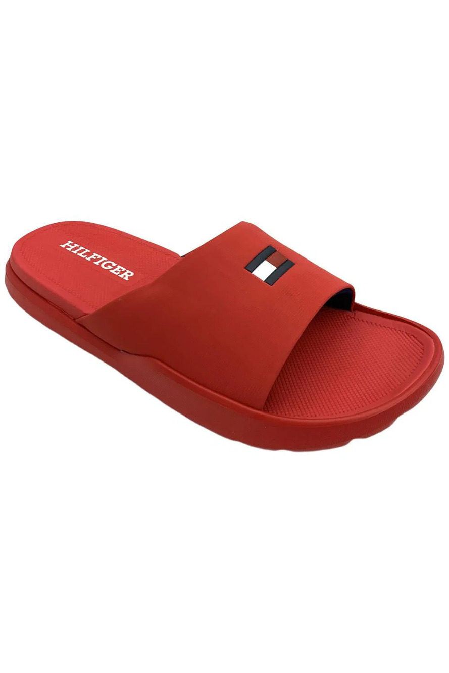Tommy Hilfiger Men's Marmo Sandals Red - Medium